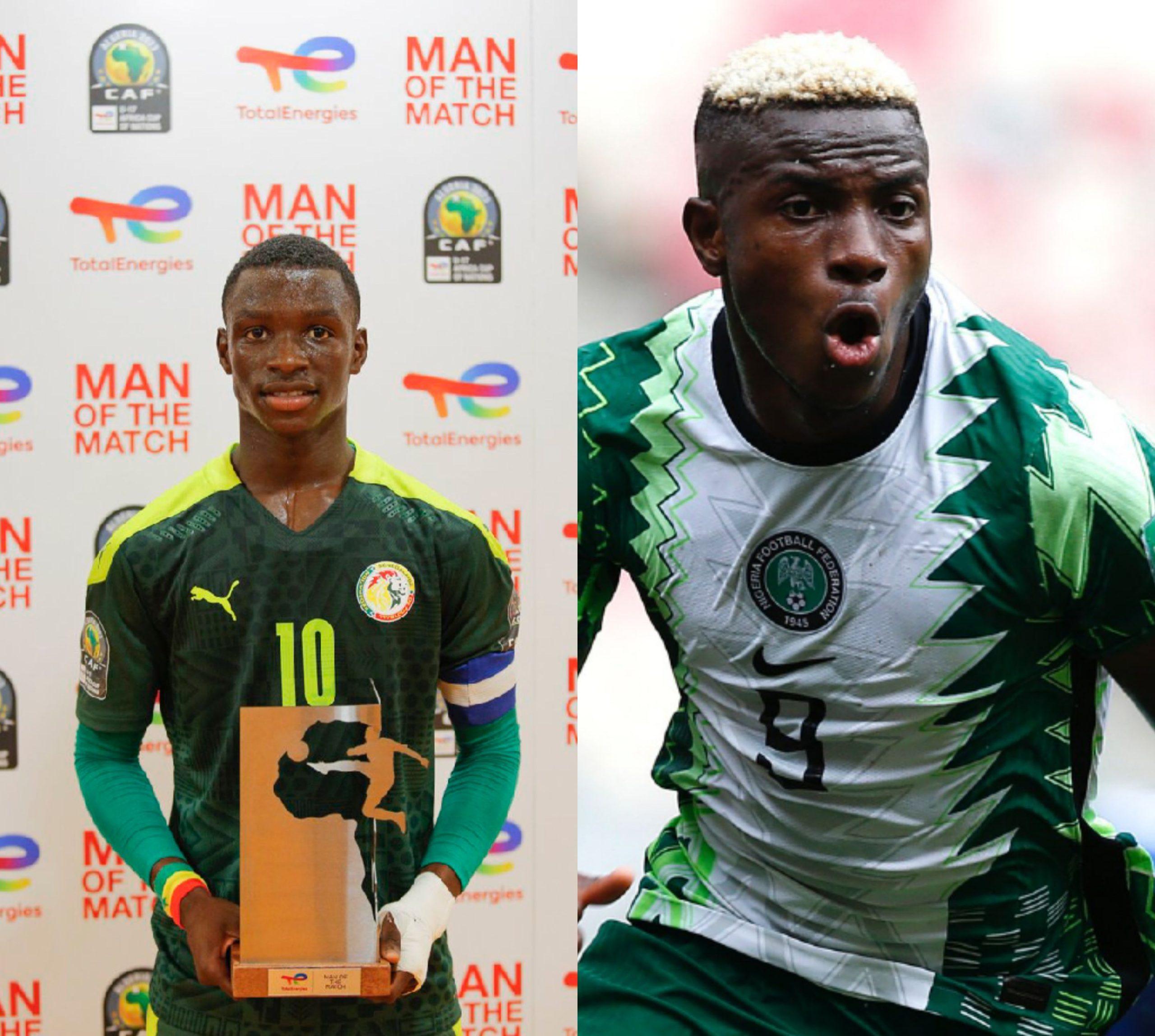 U-17 AFCON: Senegalese top scorer snubs Liverpool hero Mane, aims to be like Napoli star Osimhen