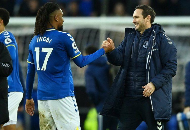 Lampard shares thoughts on Iwobi ahead of Southampton clash