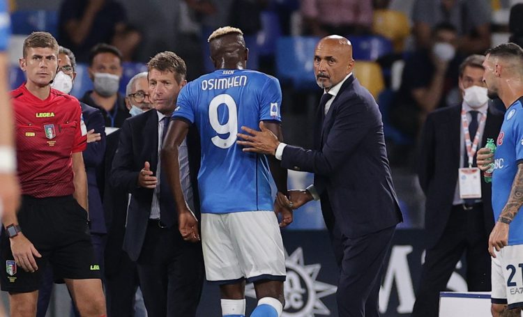 Europa League: Spalletti allays Osimhen fears as Super Eagles star is set to face Barcelona