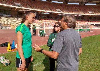 Ashleigh Plumptre dons Nigeria’s training gear but who is Super Falcons latest star?