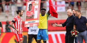 Taiwo Awoniyi scores winner in Nottingham Forest’s historic home game