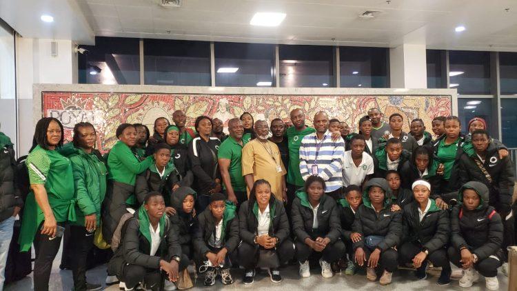 NFF reveals when Falconets match bonuses will be paid as contingent arrives Nigeria