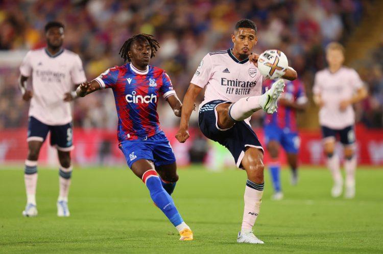 Saliba posts man-of-the-match display as Arsenal defeat Crystal Palace in Premier League opener