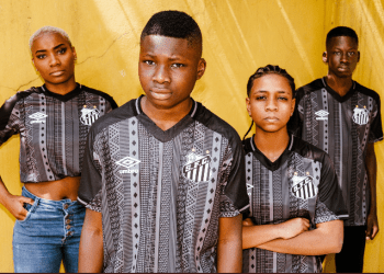 WATCH: Brazil’s Santos FC unveil 2022 jersey inspired by Nigeria