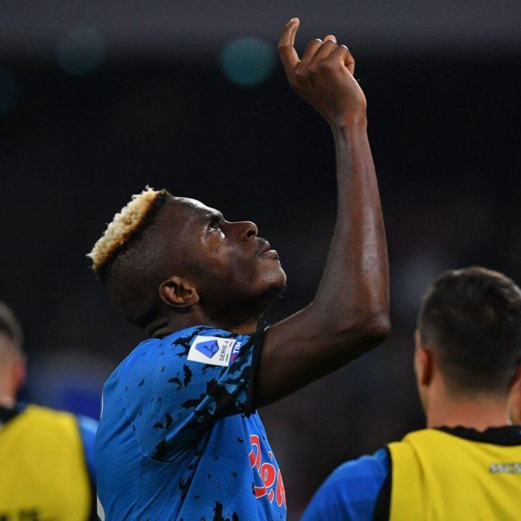 Super Osimhen powers Napoli to tenth consecutive victory