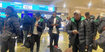 PHOTOS: Super Eagles star trains with Remo stars ahead of new NPFL season