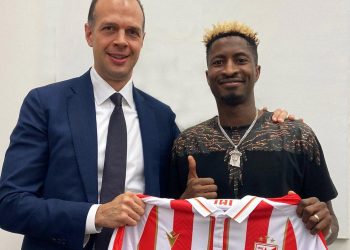 Super Eagles striker pens deal with Red Star Belgrade