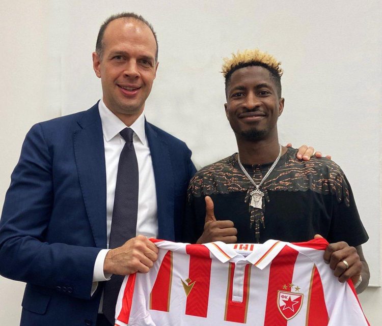 Super Eagles striker pens deal with Red Star Belgrade