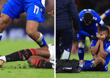 Alex Iwobi’s dad breaks silence on Everton forward’s injury