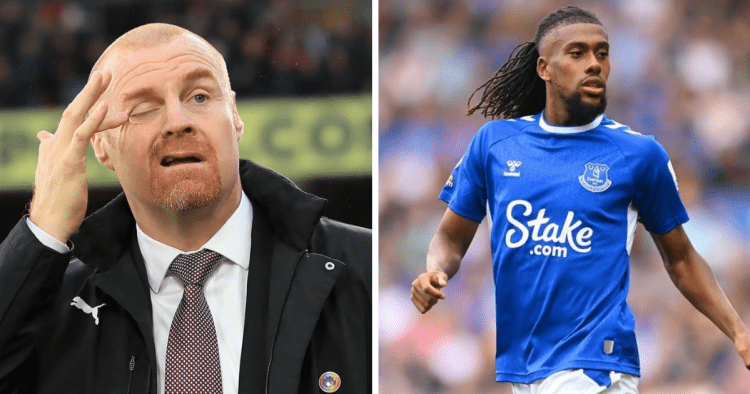 Everton manager Sean Dyche dismisses Alex Iwobi’s transfer rumours