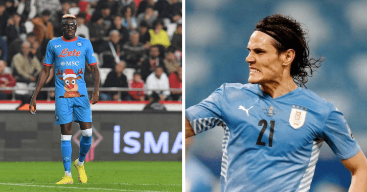 Former Italy International says Super Eagles star reminds him of Cavani