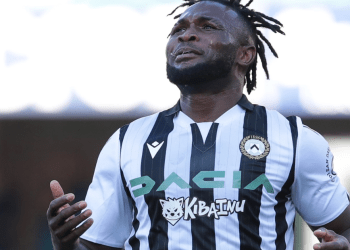 Isaac Success: Super Eagles forward to return for Udinese’s clash against Inter Milan despite injury scare