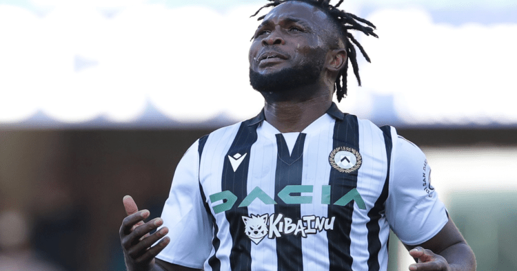 “I’ve always been encouraged” – Isaac Success reacts after breaking one-year scoring jinx, praises Cannavaro’s vision