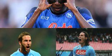 Italian coach snubs Higuain and Cavani, names Osimhen best striker in De Laurentiis era