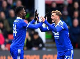 James Maddison and Awoniyi applaud Iheanacho’s performance for the foxes against Aston Villa