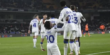 Video: Victor Boniface reacts to leading Europa League scorers’ chart after netting a beautiful goal against Leverkusen