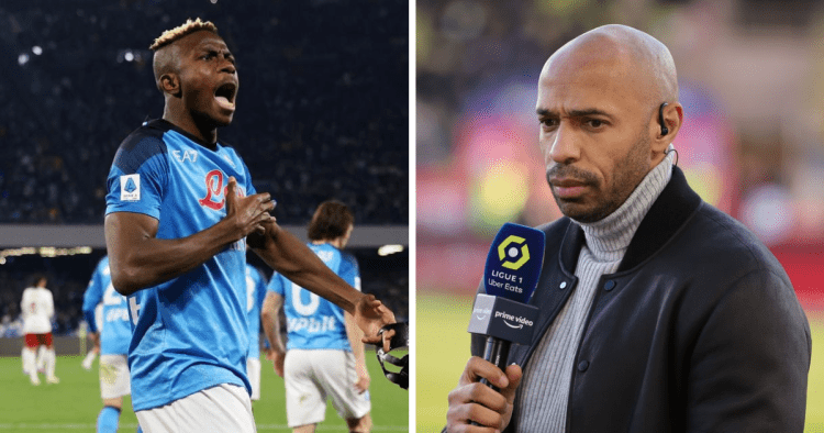 Arsenal legend Thierry Henry cites three clubs he sees Osimhen playing in the future