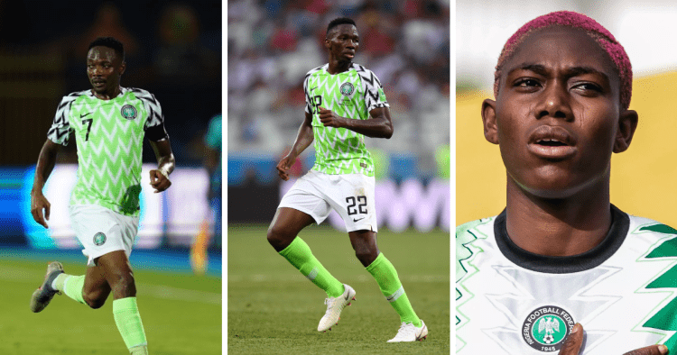 Musa, Oshoala, and others react as Kenneth Omeruo celebrates his 60th cap for Super Eagles