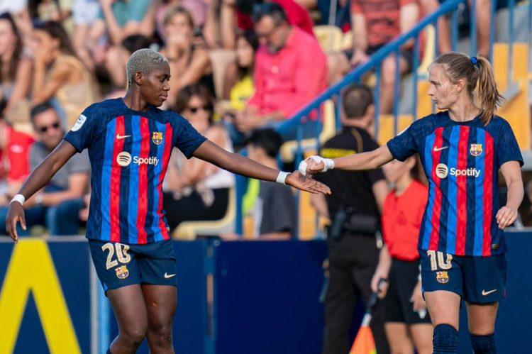 Asisat Oshoala’s Barcelona Femeni to sport Rosalia ‘motomami’ logo on El clasico Jersey