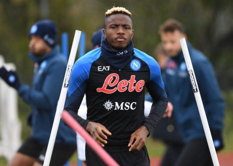 Osimhen returns to full training at Napoli