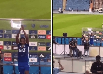 Watch: Al Hilal supporters sing Ighalo’s name after his side defeated Cristiano Ronaldo’s Al Nassr