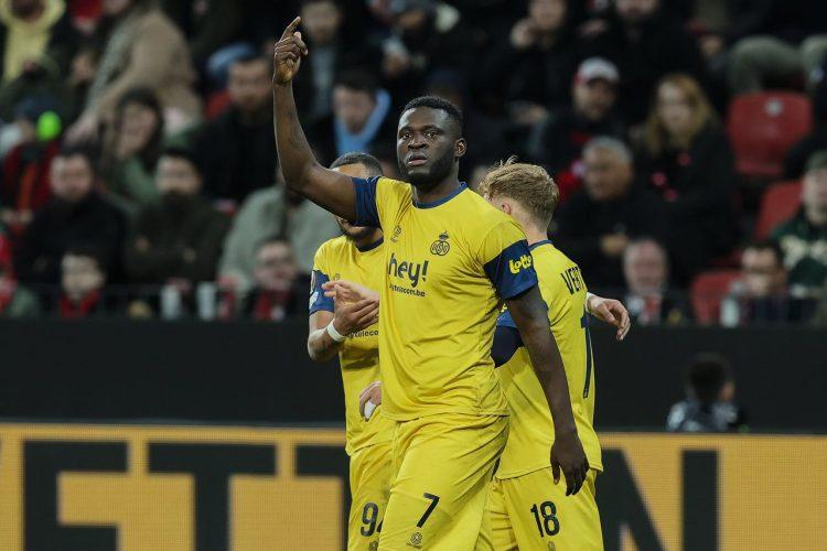 Watch: Leverkusen’s Boniface supports former club to victory at Airport, despite transfer exit