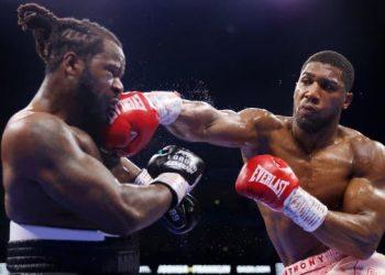 Buhari, Tinubu, Atiku, Mr. P hail Anthony Joshua after victory over Franklin