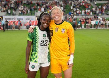 Super Falcons deserve equal pay, says Oparanozie at Ladies in Sports Conference