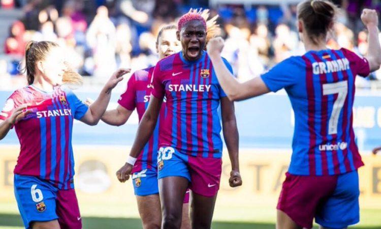 Super Oshoala helps Barcelona overcome Chelsea to reach third consecutive Champions League final