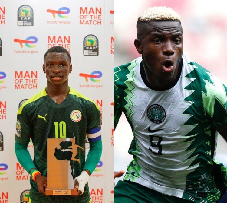 U-17 AFCON: Senegalese top scorer snubs Liverpool hero Mane, aims to be like Napoli star Osimhen