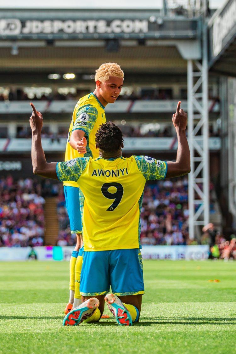 Awoniyi breaks 18-year record as Crystal Palace force Nottingham Forest to stalemate