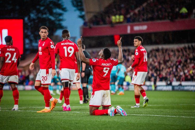 Taiwo Awoniyi named in the EPL Team of the Week again in May