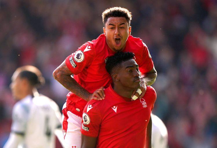 Naija influence? Jesse Lingard clutches Nigerian flag with Awoniyi and Dennis in a lovely photo