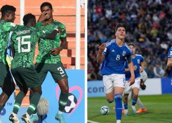 U20 WC: Italy overtake Nigeria’s Flying Eagles after edging five-goal thriller against Brazil