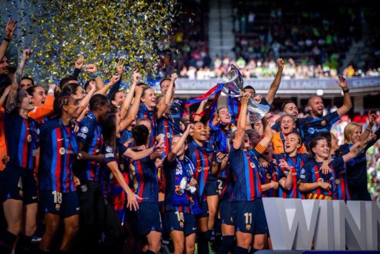 Two in the kitty! Oshoala claims Champions League trophy with Barcelona in dramatic finale