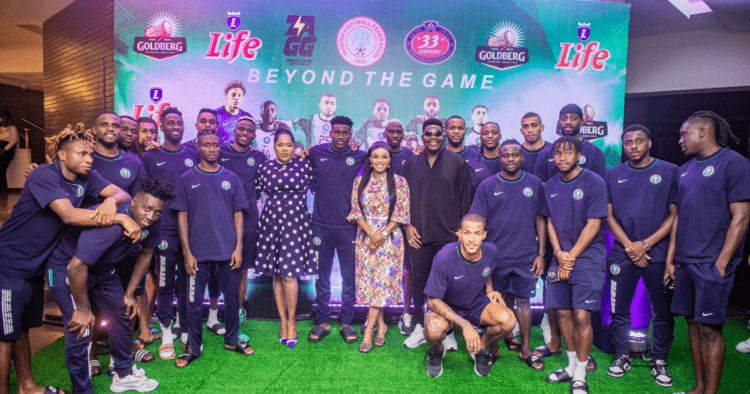 Iyabo Ojo, Toyin Abrahami, and Mr Macaroni unite Super Eagles and Nigerian Breweries fans ahead of Sierra Leone Clash