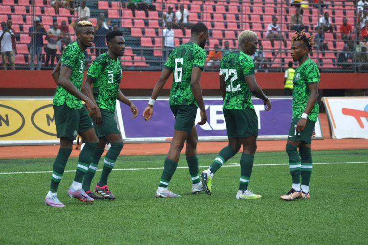 AFCON Qualifiers: Osimhen’s hat-trick, Awoniyi, Lookman and Chukwueze’s brilliance leads Nigeria to 6-0 triumph over Sao Tome