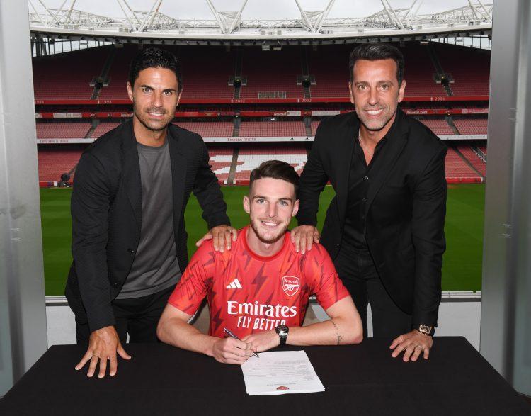 Naija to the world: Arsenal unveil Declan Rice with Odumodublvck’s hit song