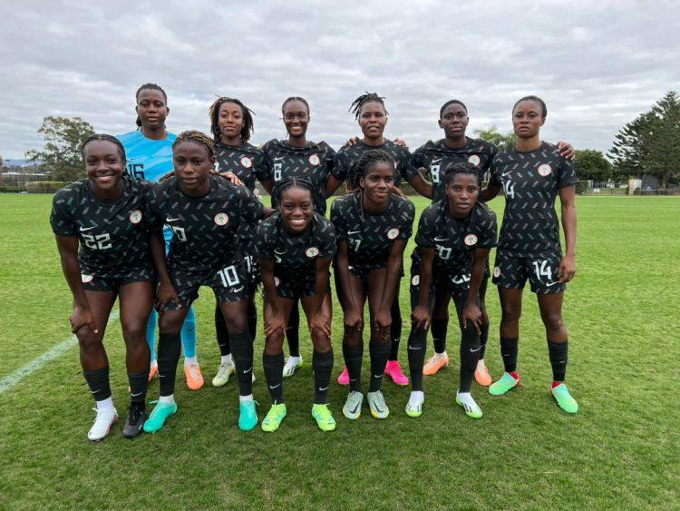 Super Falcons’ players and staff greeted by FIFA officials in Brisbane ahead of World Cup opener against Canada