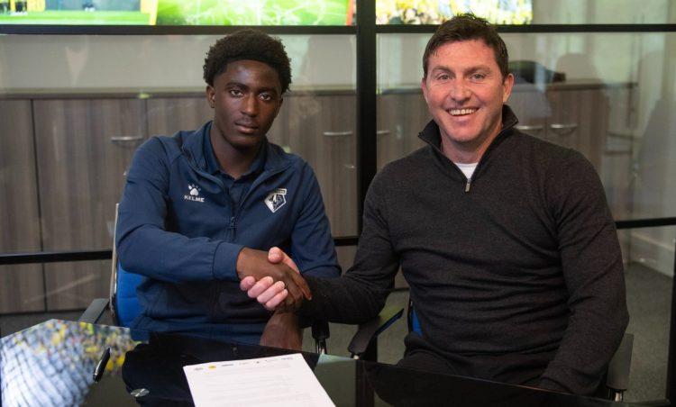 Nigeria-eligible teenage prodigy who loves Super Eagles 2018 W’Cup kit extends contract with watford