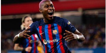 Oshoala celebrates Barcelona after claiming first title in four years