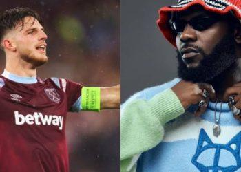 Odumodublvck sends message to Declan Rice after Arsenal’s unveiling