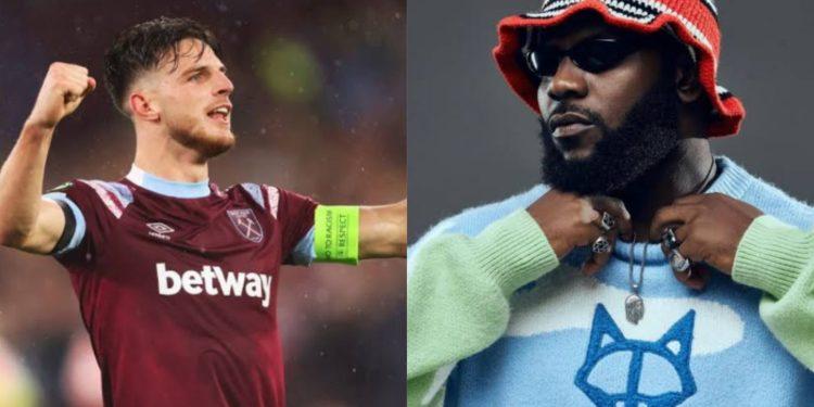 Odumodublvck sends message to Declan Rice after Arsenal’s unveiling