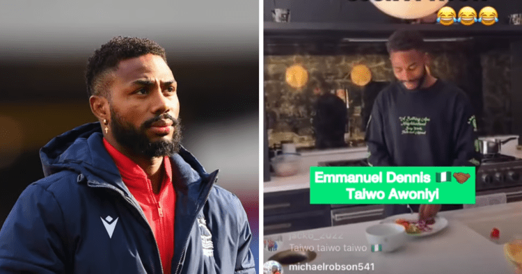 “Una too dey complain”- Chef Emmanuel Dennis linked with a move away from Nottingham Forest sends message to Nigerians