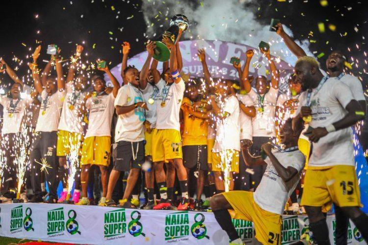 Naija Super 8: Sporting Lagos continue fairytale story as they claim trophy