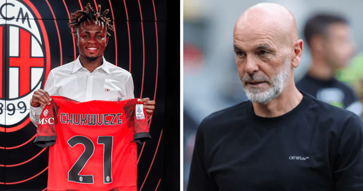 ‘A couple of times’- AC Milan boss Pioli reveals why he lured Samuel Chukwueze to San Siro