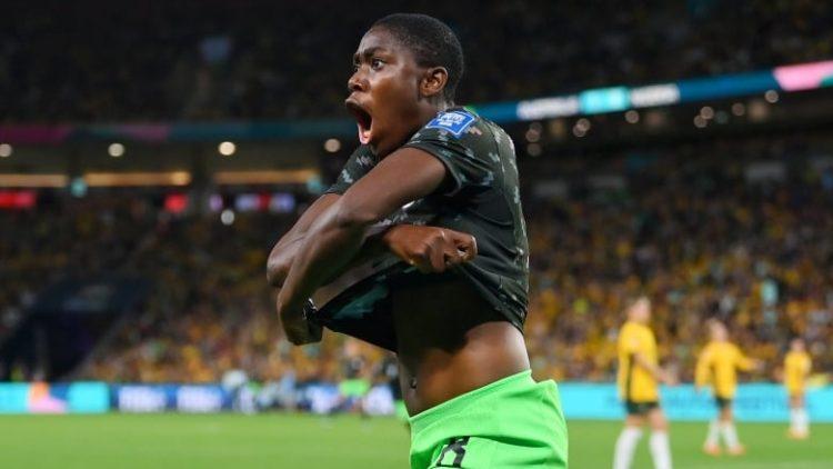 FIFA Women’s World Cup: Asisat Oshoala’s father reacts to daughter’s celebration against Australia