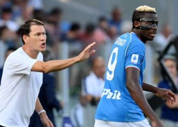 Rudi Garcia defends Super Eagles’ Osimhen despite scuffed chances