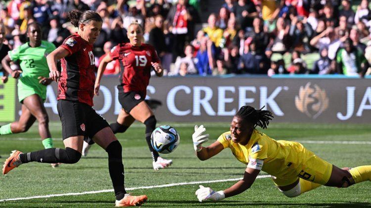 Watch: Super Falcons’ Nnadozie’s two penalty saves propel Paris FC past Arsenal