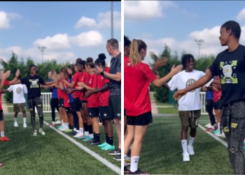 Watch: Stade de Reims honours two Super Falcons’ stars after Women’s World Cup performance